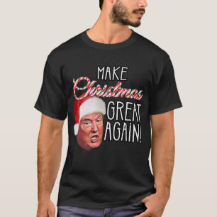 Weihnachten wieder großartig Donald Trump T-Shirt
