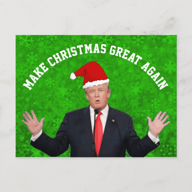 Weihnachten wieder großartig machen Donald Trump (Vorderseite)