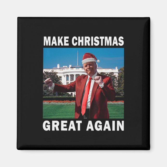 Weihnachten wieder großartig machen magnet (Vorne)