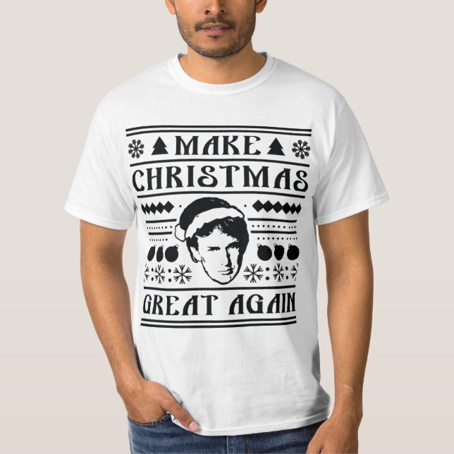 Weihnachten wieder großartig machen T-Shirt (Vorderseite)