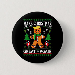 Weihnachten wieder großartig machen Trump Claus Ug Button