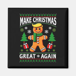 Weihnachten wieder großartig machen Trump Claus Ug Magnet