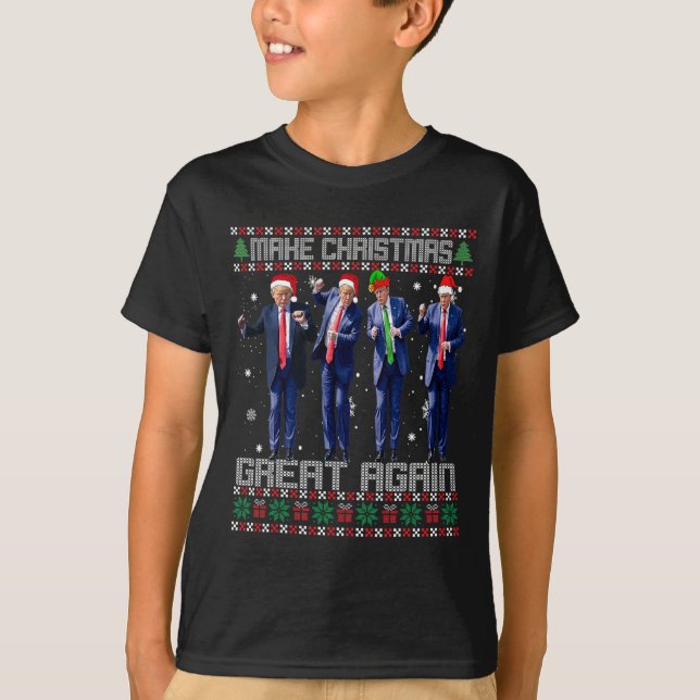 Weihnachten wieder großartig machen Ugly Sweaters  T-Shirt (Vorderseite)