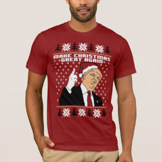 Weihnachten wieder großartig SpeciaTrump Parody Fu T-Shirt