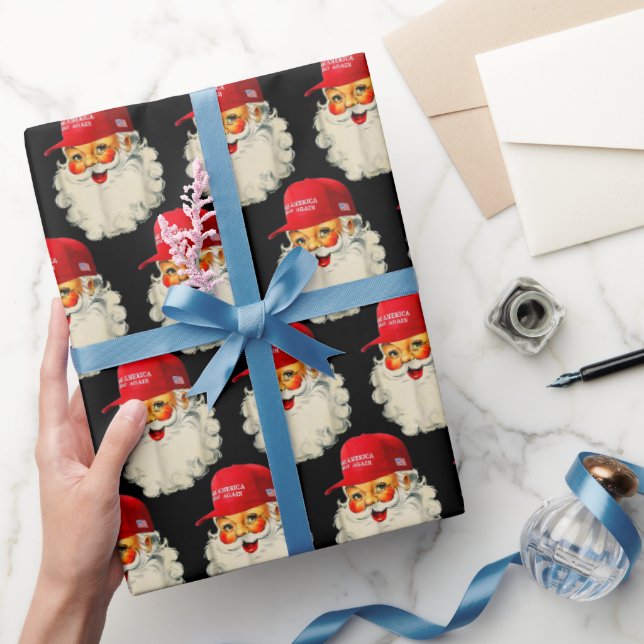 Weihnachten wieder großartig Trump Weihnachten Mag Geschenkpapier (Schenken)