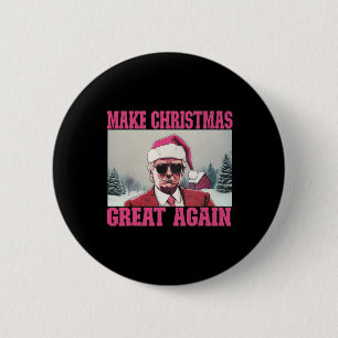 Weihnachten wieder großartig Weihnachten Funny Wei Button