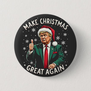 Weihnachten wieder großartig Weihnachten schwitzen Button