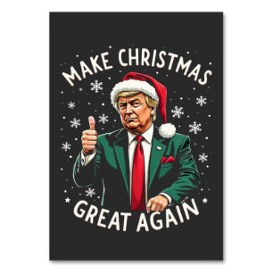Weihnachten wieder großartig Weihnachten schwitzen Tischnummer