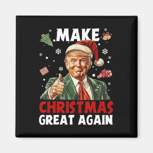 Weihnachten wieder großartig Weihnachten Trump Wei Magnet