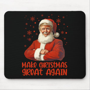Weihnachten wieder großartig Weihnachten Trump Wei Mousepad