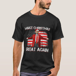 Weihnachten wieder großartig Weihnachten Trump Wei T-Shirt