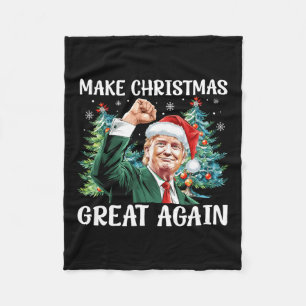 Weihnachten wieder großartig Weihnachten Weihnacht Fleecedecke