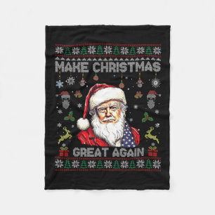 Weihnachten wieder großartig Weihnachten Weihnacht Fleecedecke