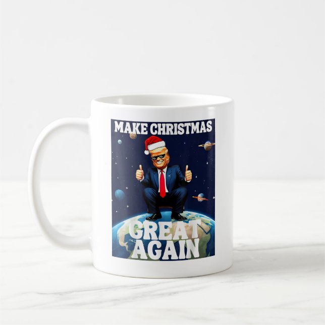 Weihnachten wieder großartig Weihnachten Weihnacht Kaffeetasse (Links)