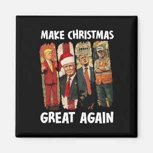 Weihnachten wieder großartig Weihnachten Weihnacht Magnet