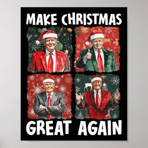 Weihnachten wieder großartig Weihnachten Weihnacht Poster