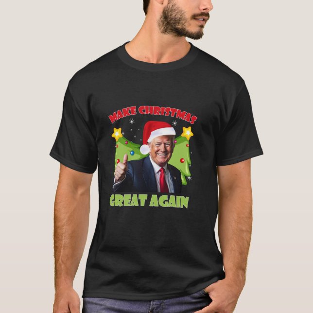 Weihnachten wieder großartig Weihnachten Weihnacht T-Shirt (Vorderseite)