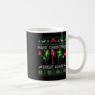 Weihnachten wieder großartig Weihnachtsmann Trump Kaffeetasse