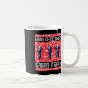 Weihnachten wieder großartig Weihnachtsmann Trump Kaffeetasse