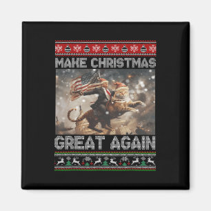 Weihnachten wieder großartig Xmas Funny Trump Paja Magnet