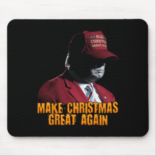 Weihnachten wieder großartig Xmas Funny Trump Paja Mousepad