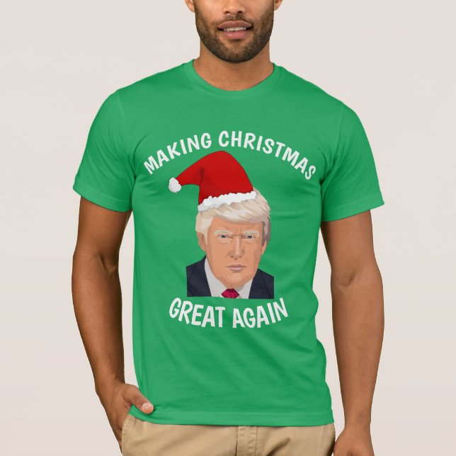 WEIHNACHTEN WIEDER GROSSE TRUMP-T - Shirt (Vorderseite)
