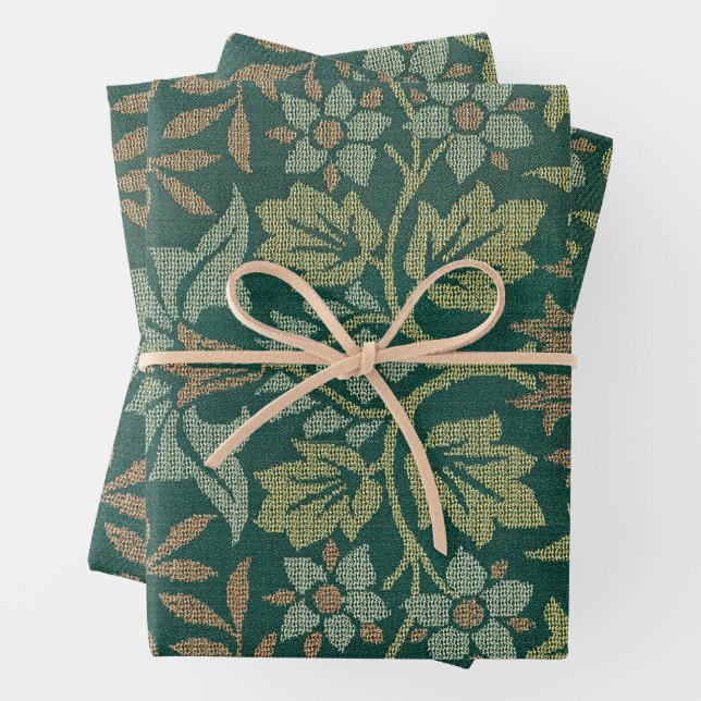 Weihnachten, William Morris Geschenkpapier Set (Beispiel)
