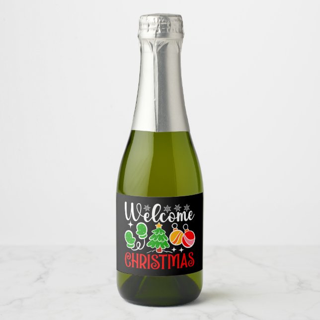 Weihnachten Willkommen (Vorderseite)