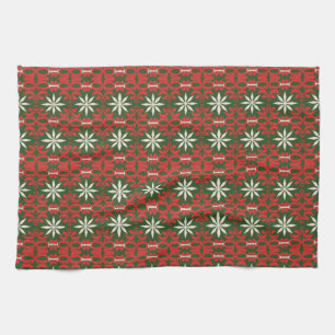 Weihnachten/Winter gemustert Geschirrtuch