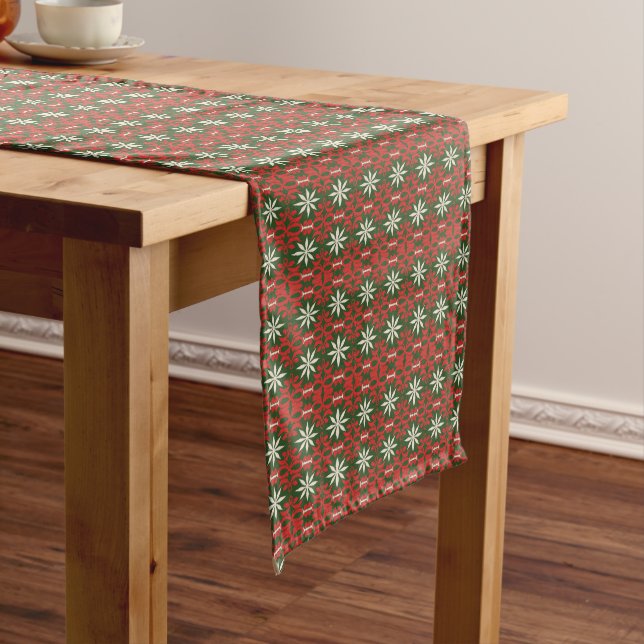 Weihnachten/Winter gemustert Großer Tischläufer (Beispiel)