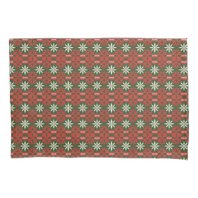 Weihnachten/Winter gemustert Kissenbezug (Vorderseite)