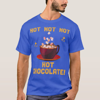 Weihnachten Winter Herbst Heiße Schokolade Männer  T-Shirt