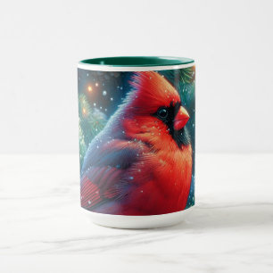Weihnachten/Winter Kardinal Tasse