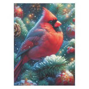 Weihnachten/Winter Kardinal Tischdecke