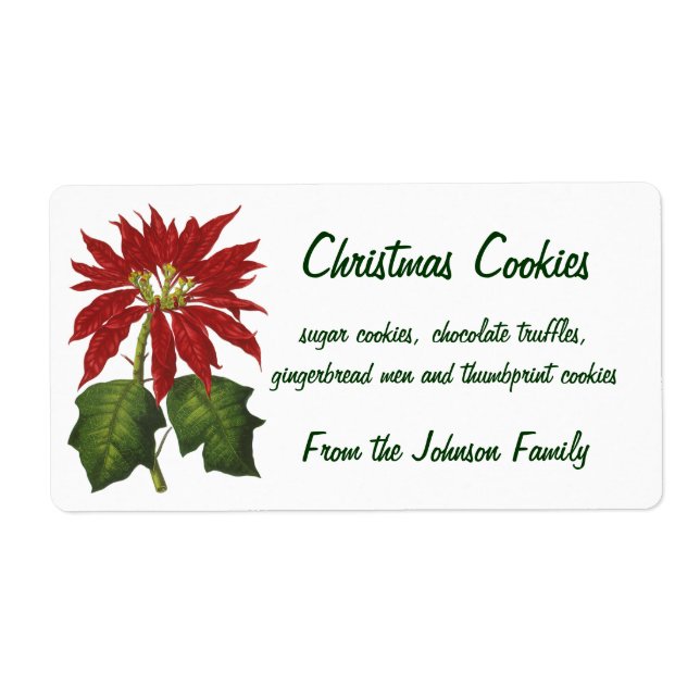 Weihnachten, Winter-Pflanze Red Poinsettia (Vorne)