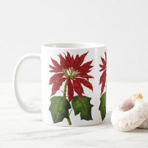 Weihnachten, Winter-Pflanze Red Poinsettia Tasse