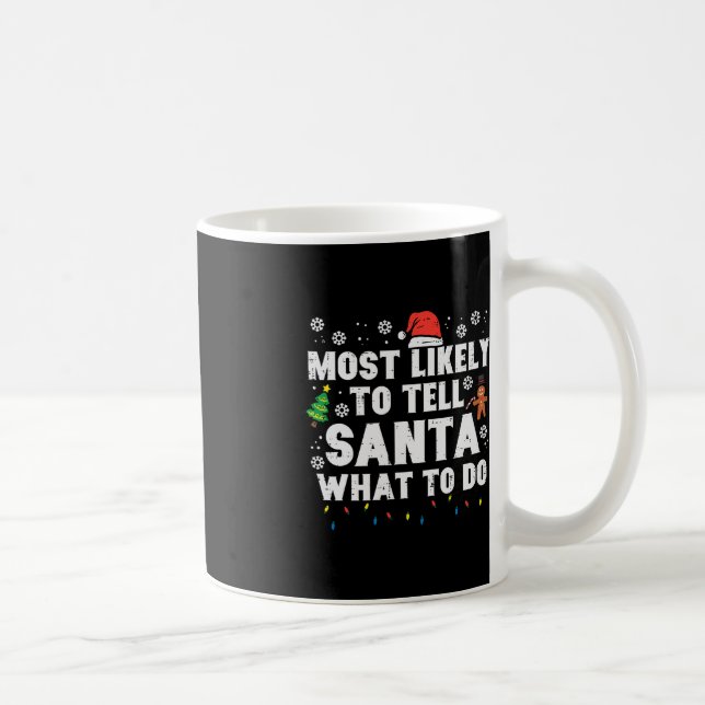 Weihnachten wird dem Weihnachtsmann wahrscheinlich Kaffeetasse (Rechts)