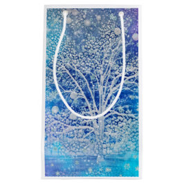 Weihnachten wird gesegnet kleine geschenktüte