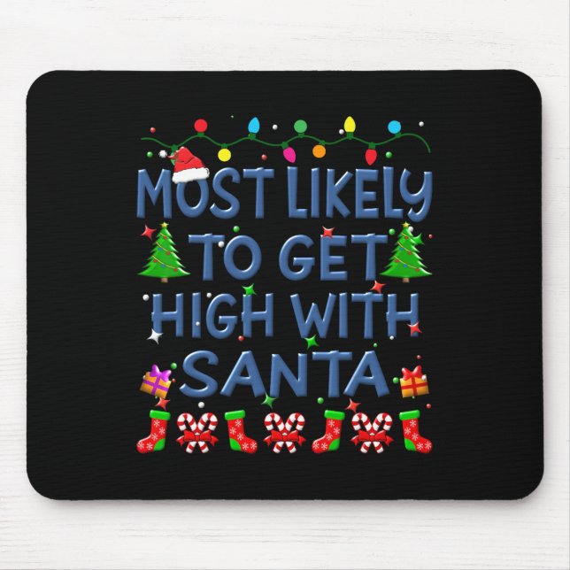 Weihnachten wird mit größter Wahrscheinlichkeit mi Mousepad (Vorne)