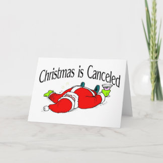 Weihnachten wird vom Weihnachtsmann abgesagt