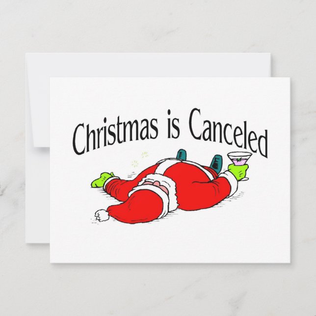 Weihnachten wird vom Weihnachtsmann abgesagt (Vorderseite)