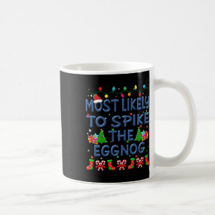 Weihnachten wird wahrscheinlich die Eggnog-Familie Kaffeetasse