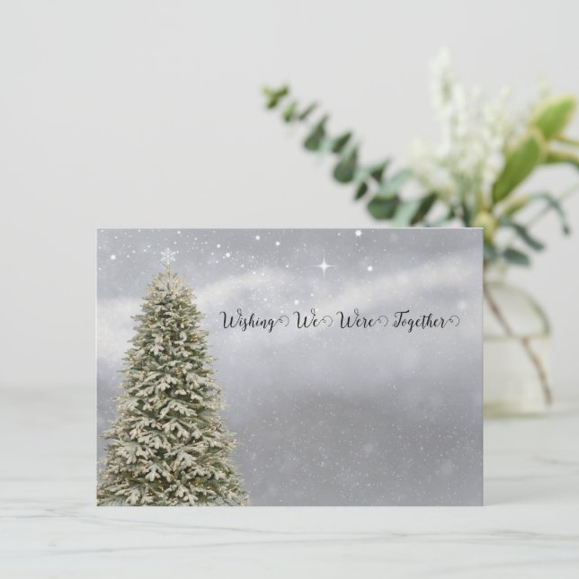 Weihnachten wünschten Wir wären zusammen (Stehend Vorderseite)