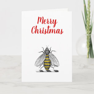 Weihnachten Xmas Heraldisch Antik Bienen Emblem C