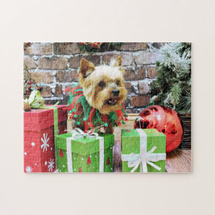 Weihnachten - Yorkie - Willie Puzzle
