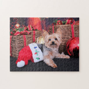 Weihnachten - Yorkshire Terrier - Vinnie Puzzle