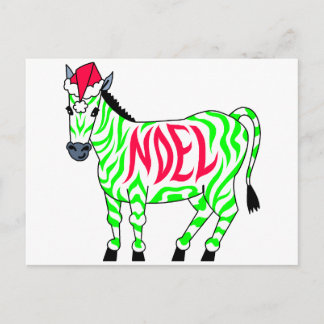 Weihnachten Zebra