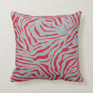 Weihnachten Zebra Print Wild Animal Print Muster Kissen