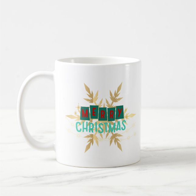 Weihnachten, Ziergegenstände 01 Kaffeetasse (Links)