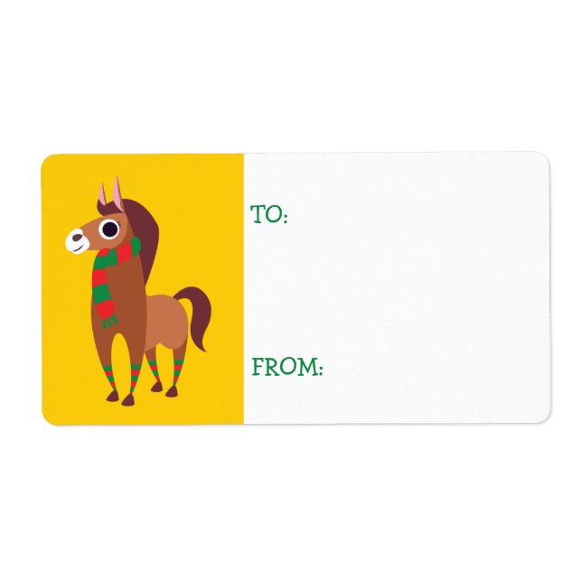 Weihnachten Zora das Pferd (Vorne)